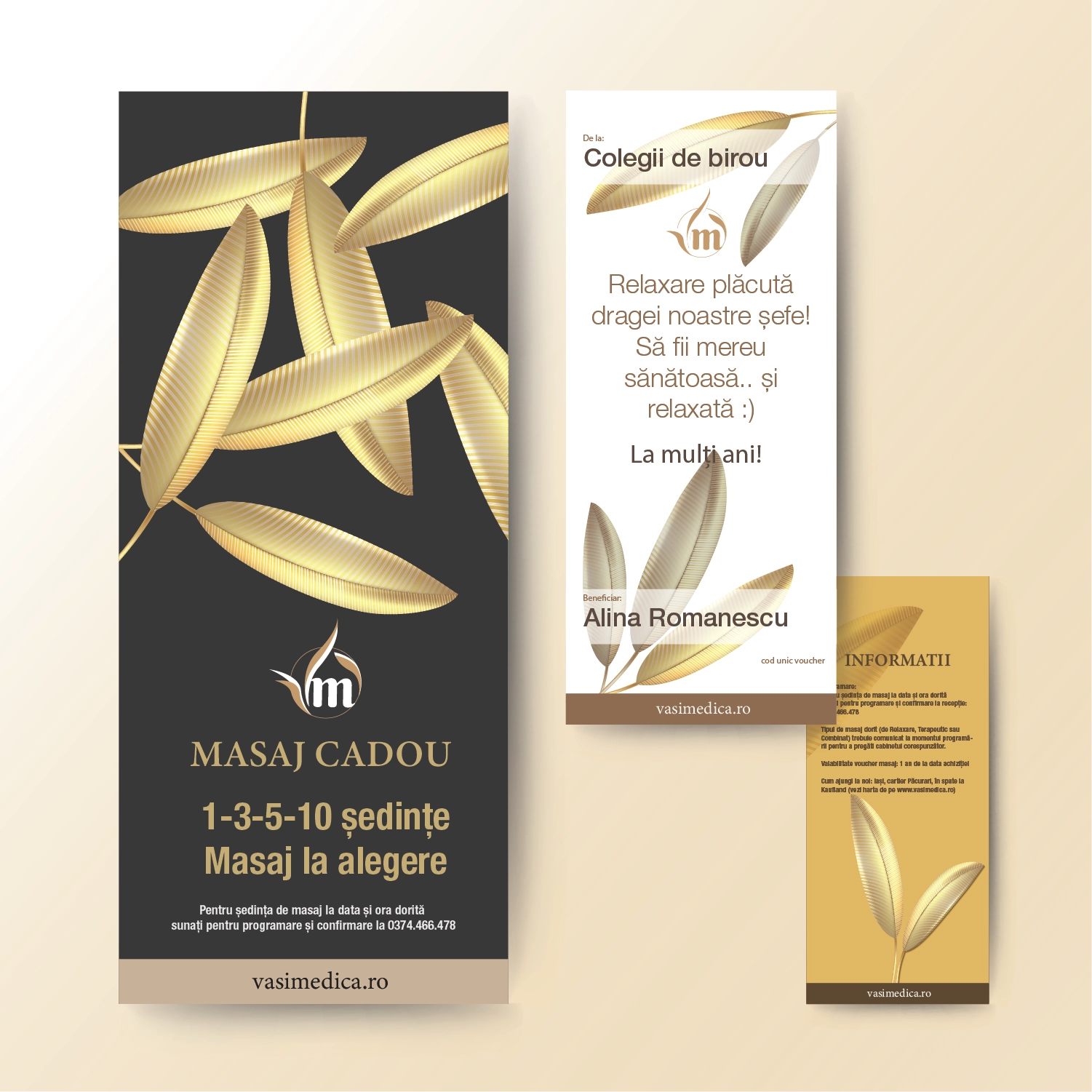 Cadou Masaj Iasi - Card Voucher Masaj Iasi